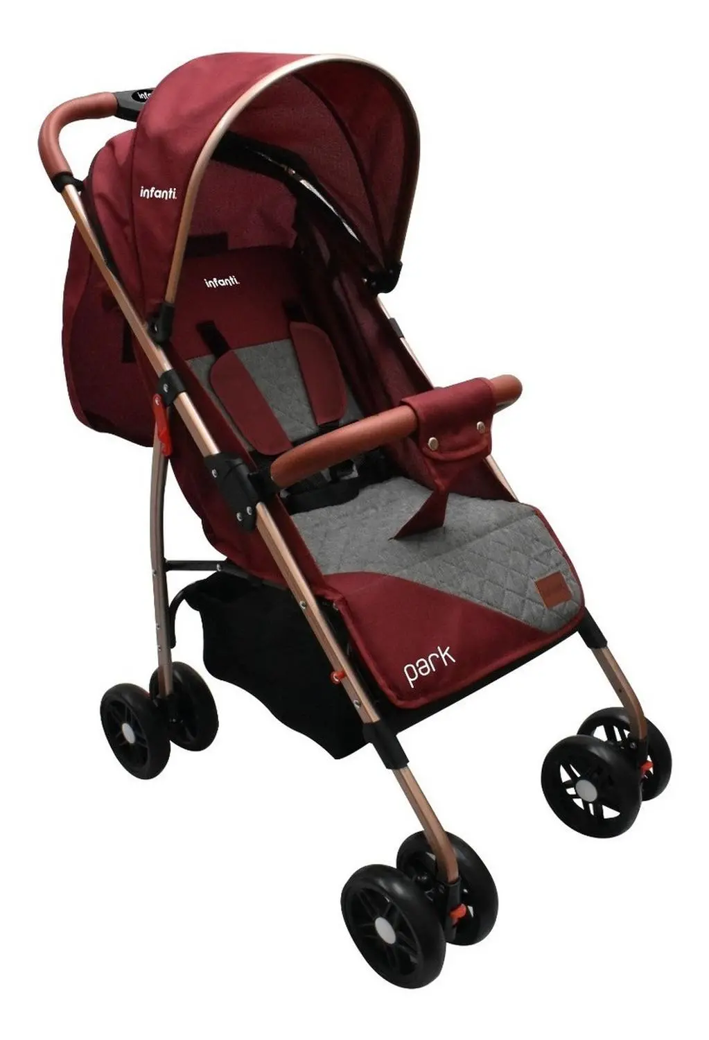 Carriola Compacta Grey And Red Infanti O901agrr 1