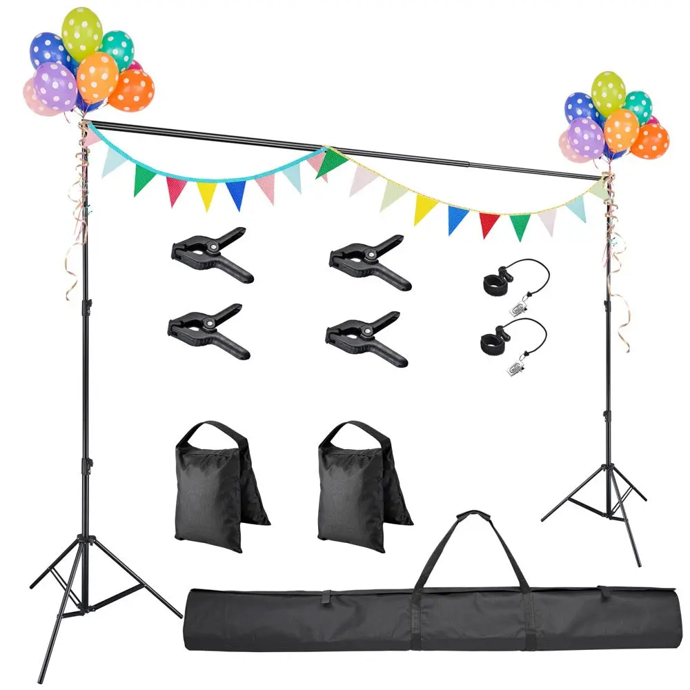 Yescom 10'Wx9.5'H Backdrop Stand Photo Video Studio Background Support 1