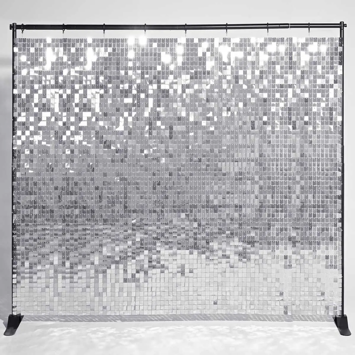 Yescom 10'X8' Sequin Shimmer Wall Backdrop (Sturdy Stand Included) 4