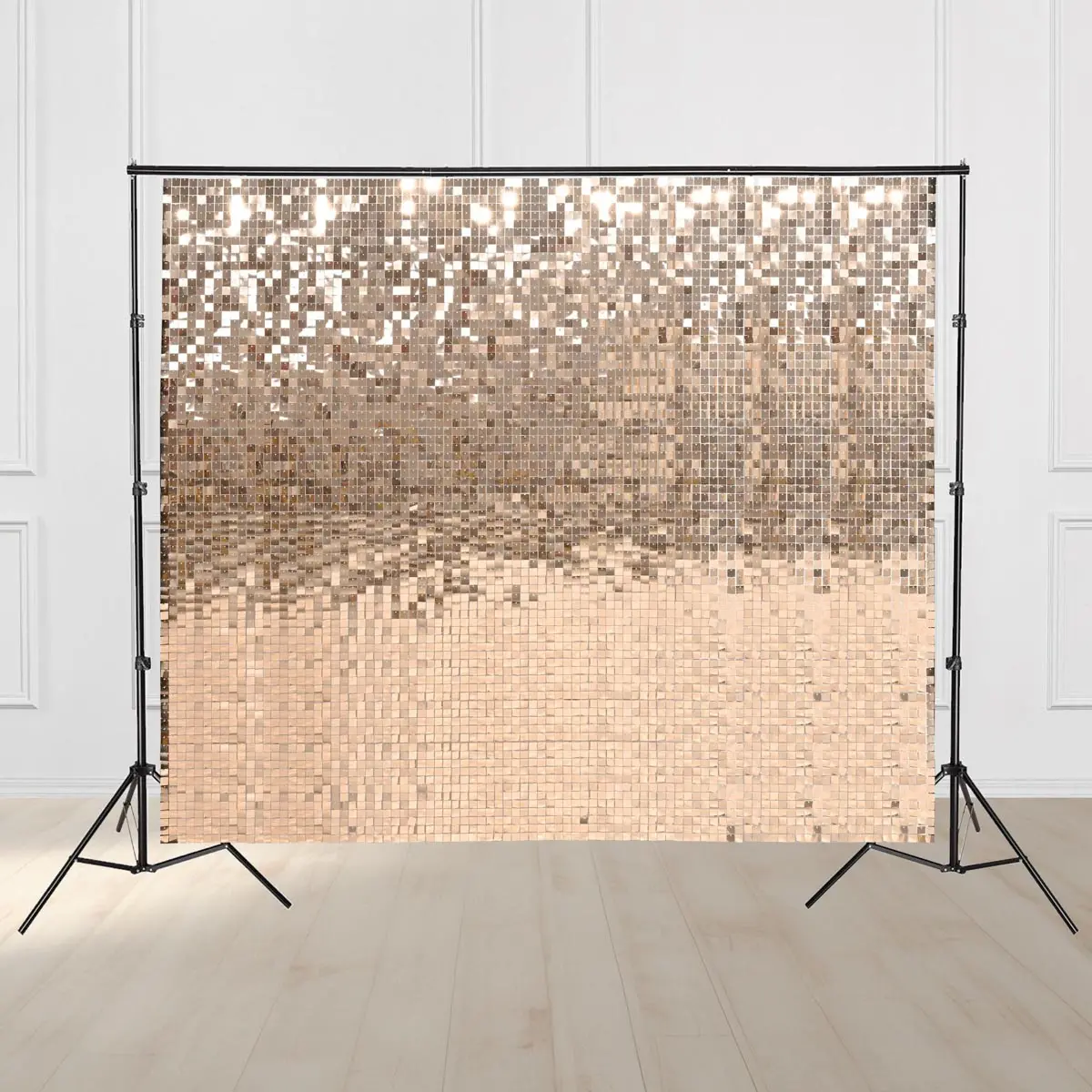 Yescom 10'X8.5' Sequin Shimmer Wall Backdrop (Tripod Stand Included) 1