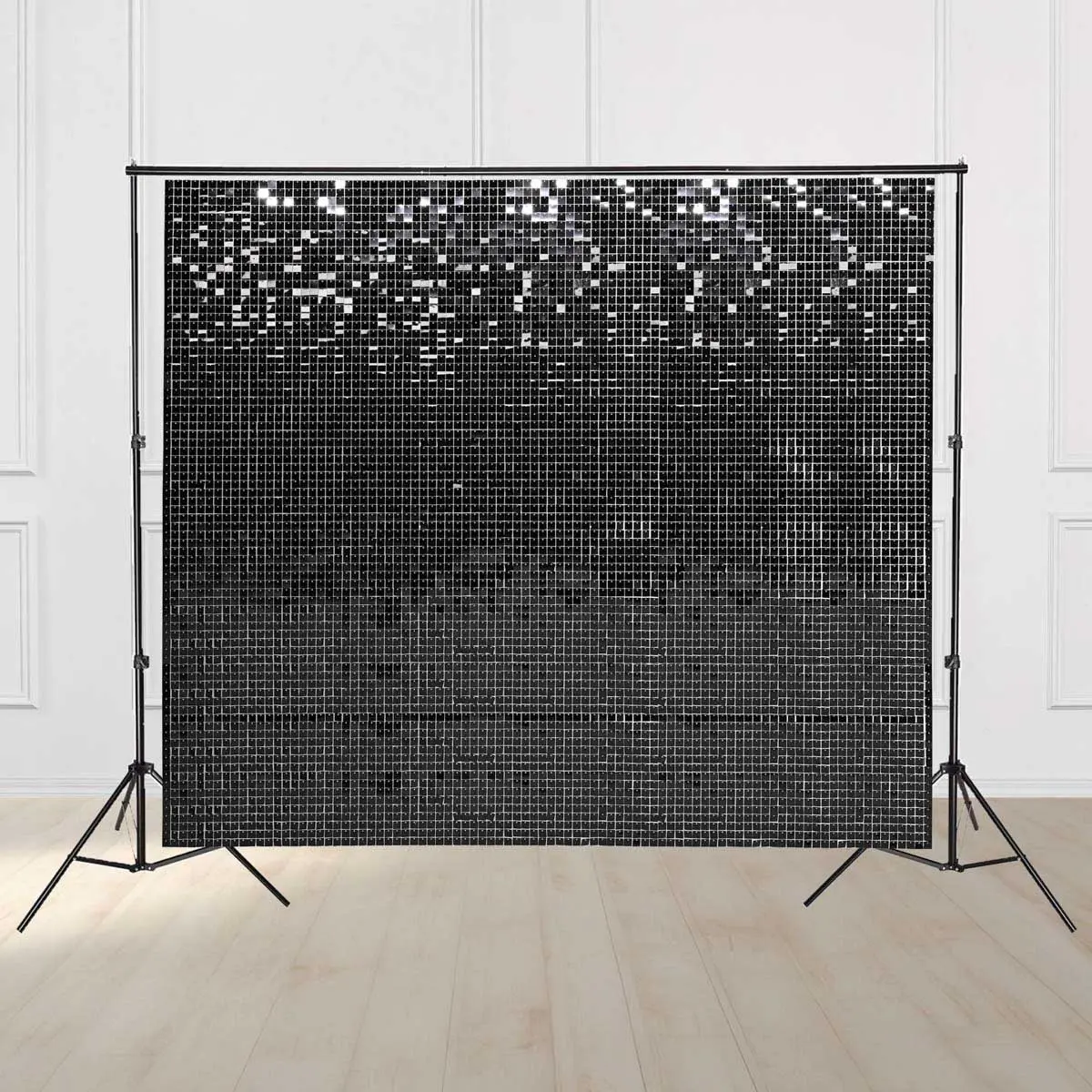 Yescom 10'X7' Sequin Shimmer Wall Backdrop (Tripod Stand Included) 1