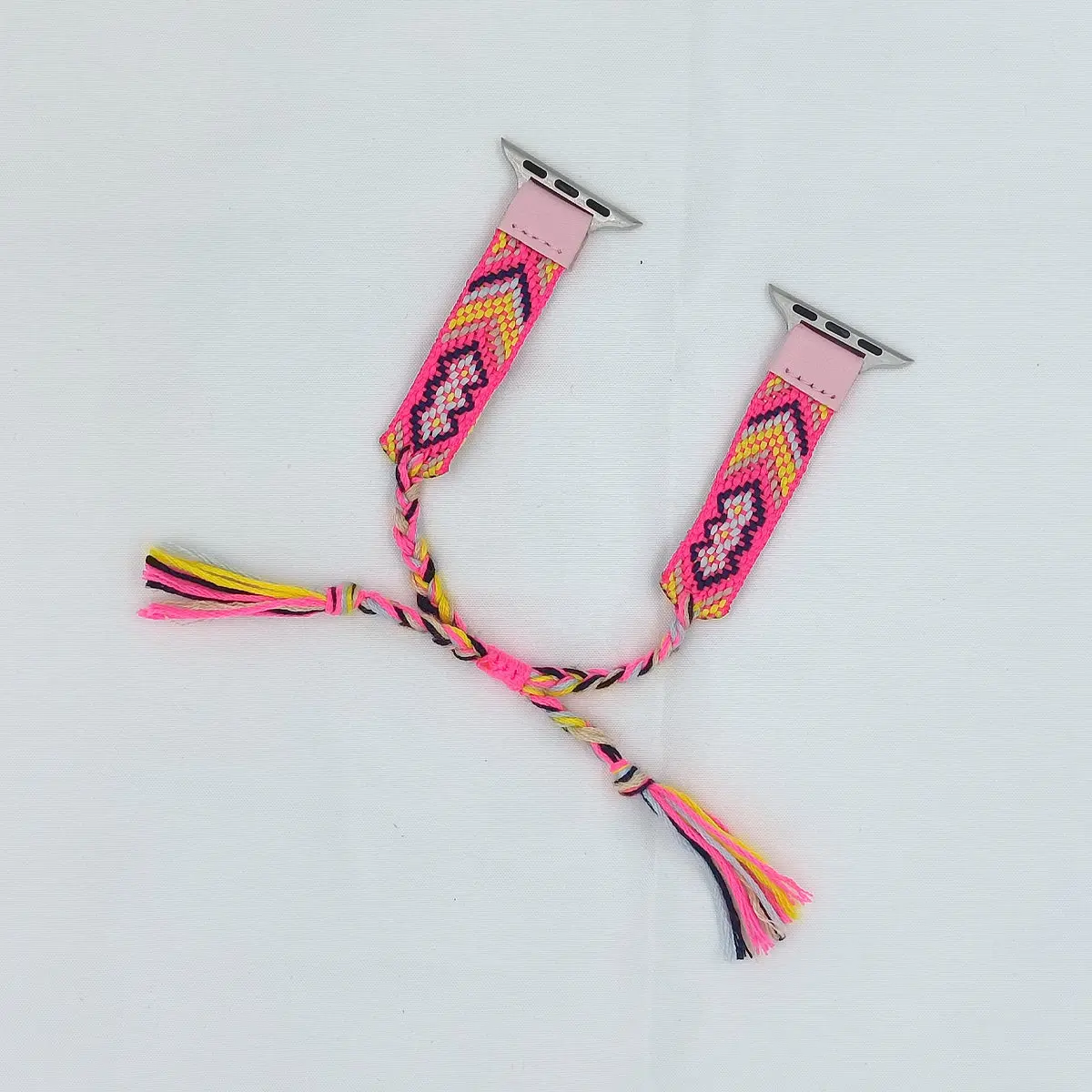 Boho Braided Friendship Bracelet Band For Apple Watch Multiple Colors Available 9