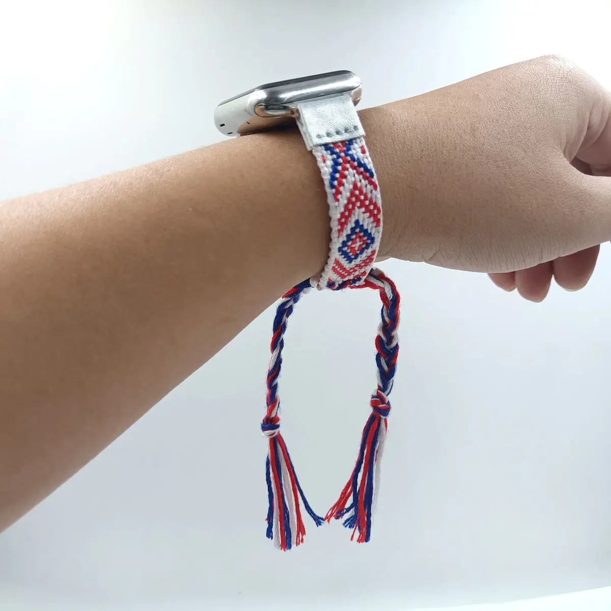 Boho Braided Friendship Bracelet Band For Apple Watch Multiple Colors Available 6