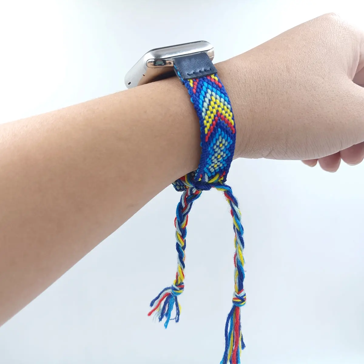 Boho Braided Friendship Bracelet Band For Apple Watch Multiple Colors Available 6