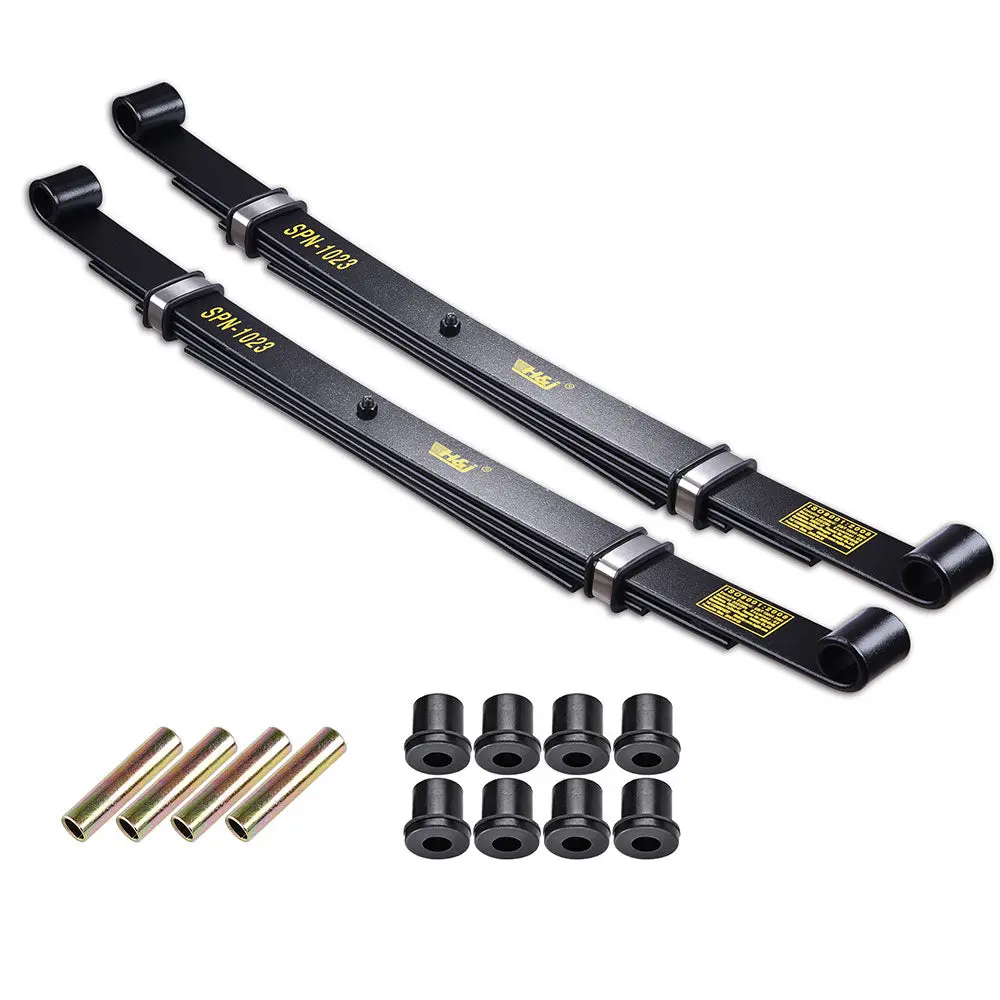 Yescom Heavy Duty Rear Leaf Springs 4-Leaf Kit For Club Car Precedent 1