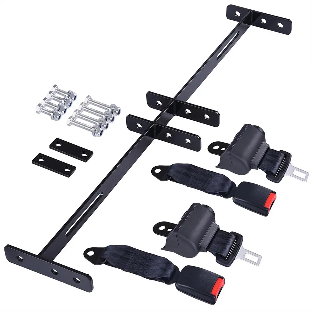 Yescom Universal Golf Cart Seat Belt Bracket Retractable 2 Pack 1
