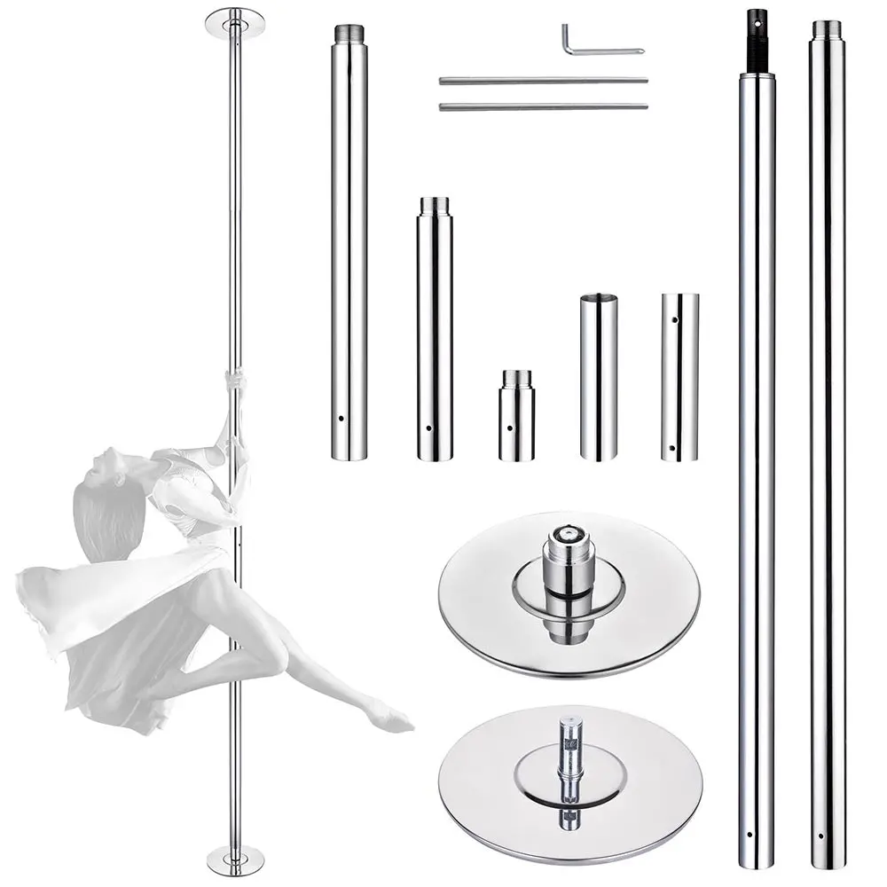 Yescom 10.8Ft Spinning Pole Dancing Exercise Fitness Pole For Home 1