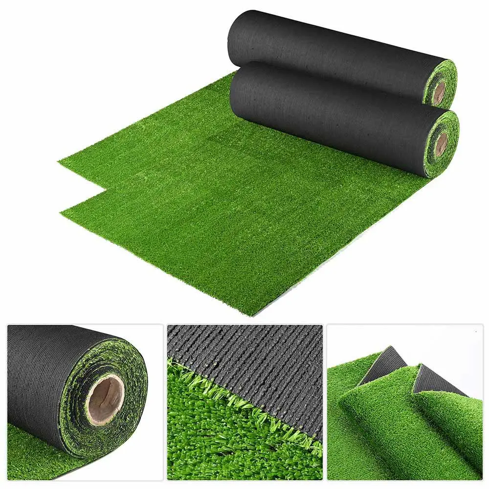 Yescom 65'X6' Artificial Grass For Patio Backyard (2X)65X3ft 1