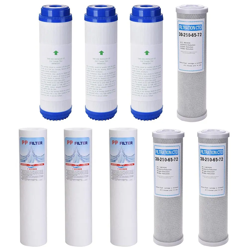 Yescom Under Sink Water Filter Replacement Cartridge 9 Pack 1