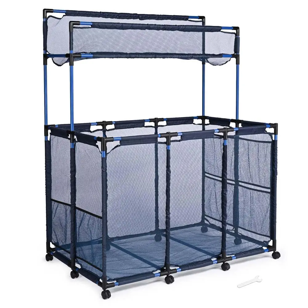 Yescom 50" Pool Toy Storage Noodle Float Holder Blue 1