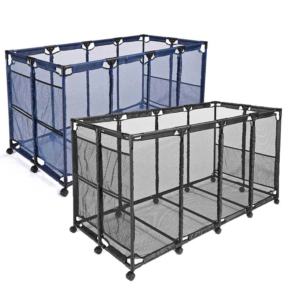 Yescom 65" Pool Toy Storage Large Rolling Cart Mesh Bin 1