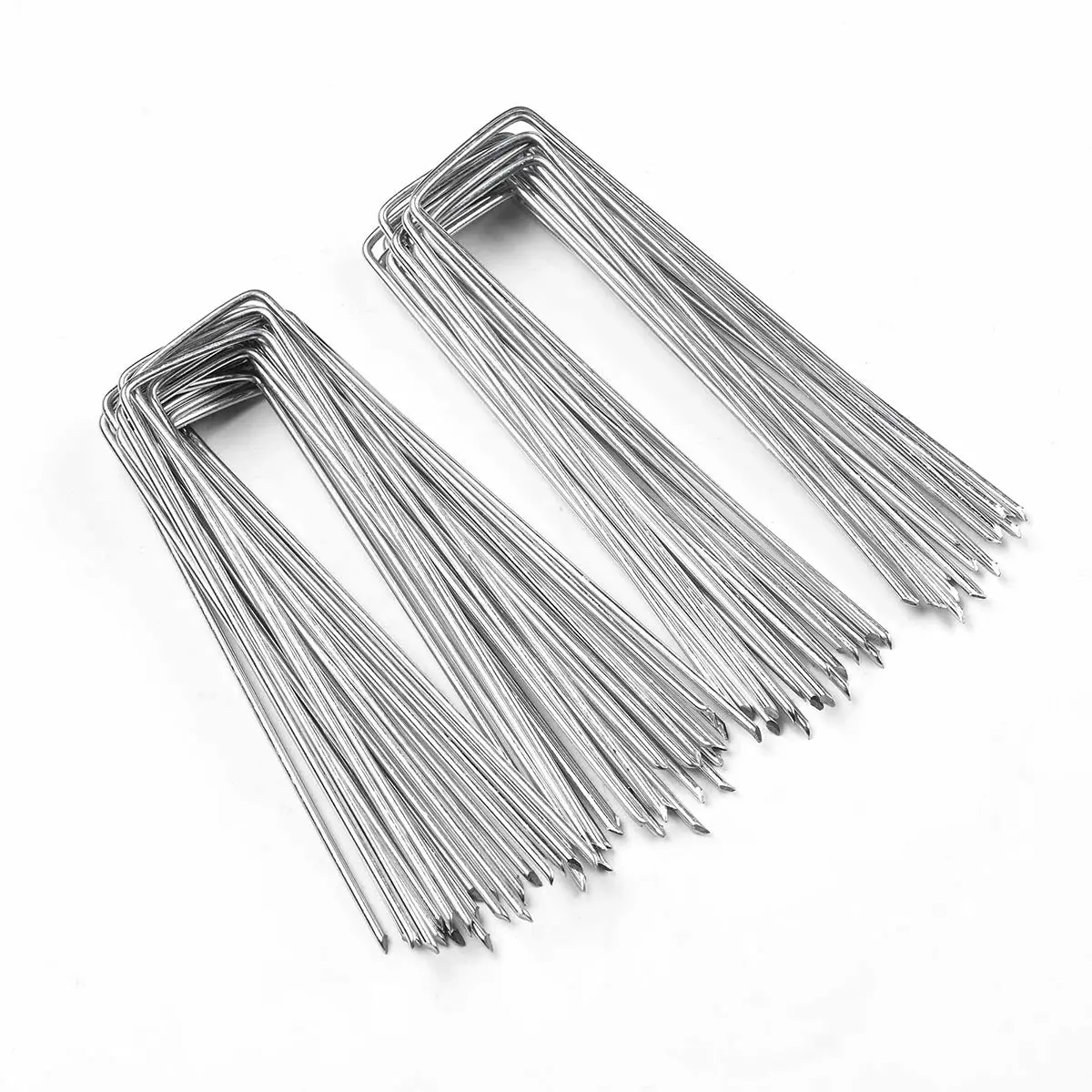 Yescom Galvanized Landscape Staples 6" U-Shaped Artificial Turf Pins 1