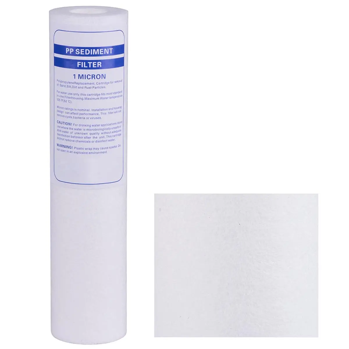 Yescom Water Filter Cartridge - Pp Sediment Filter 1 Micron 1