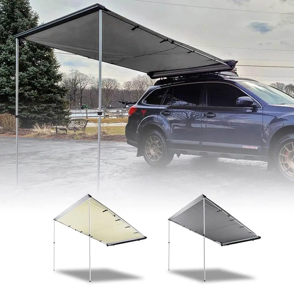 Yescom Awning 6' 7" X 8' 2" Vehicle Rooftop Side Tent Shade 1