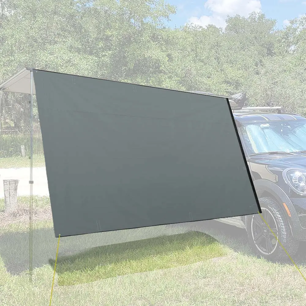 Yescom 4.6'X6.6' Waterproof Car Awning Extension Side Wall 1