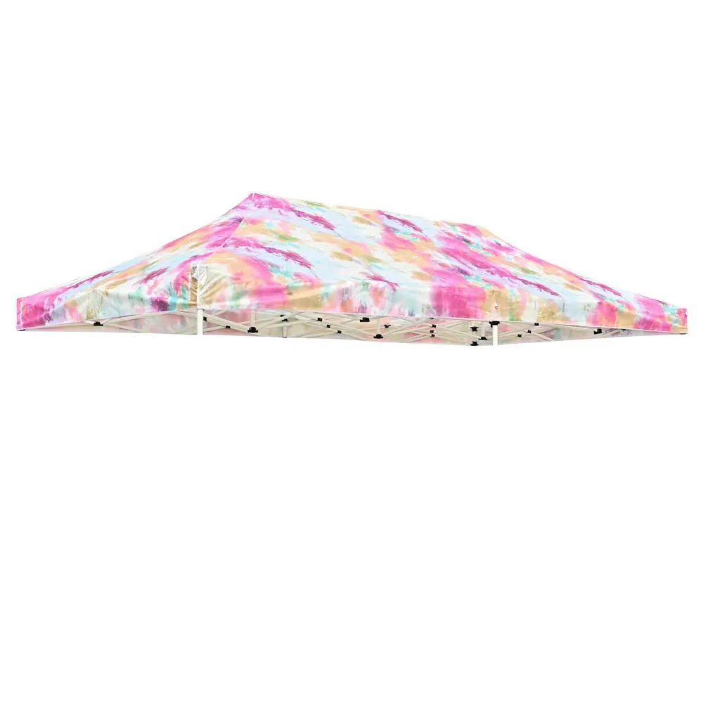 Yescom 10X20 Replacement Canopy Tie-Dyed Pink 1