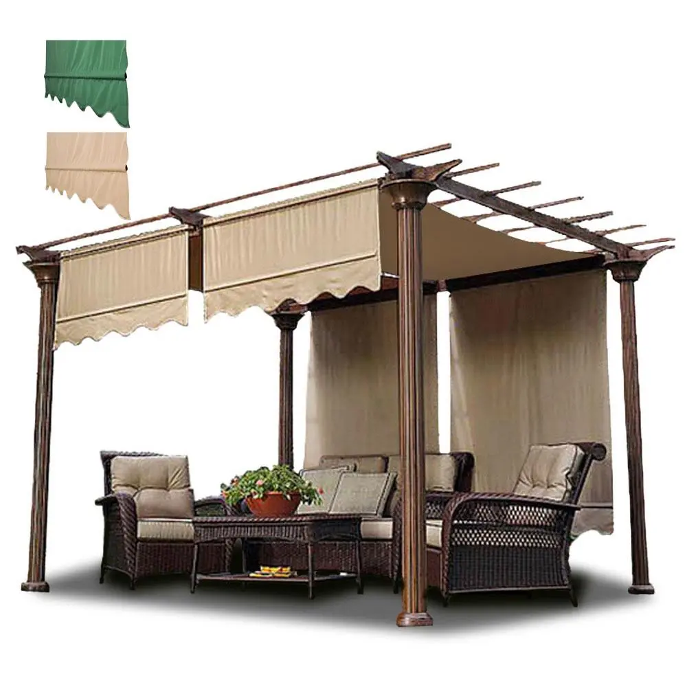 Yescom 2X 15'7" X 4'1" Replacement Pergola Shade Canopy 1
