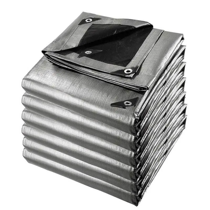Yescom 14Mil Extra Thick Heavy-Duty Poly Tarp Reinforced Canopy Size Opt 1