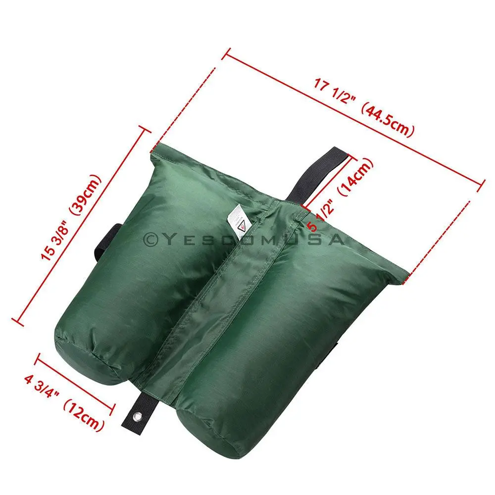 Yescom 4 Pcs Weight Sand Bags W/ Grommet For Outdoor Canopies Tents 2