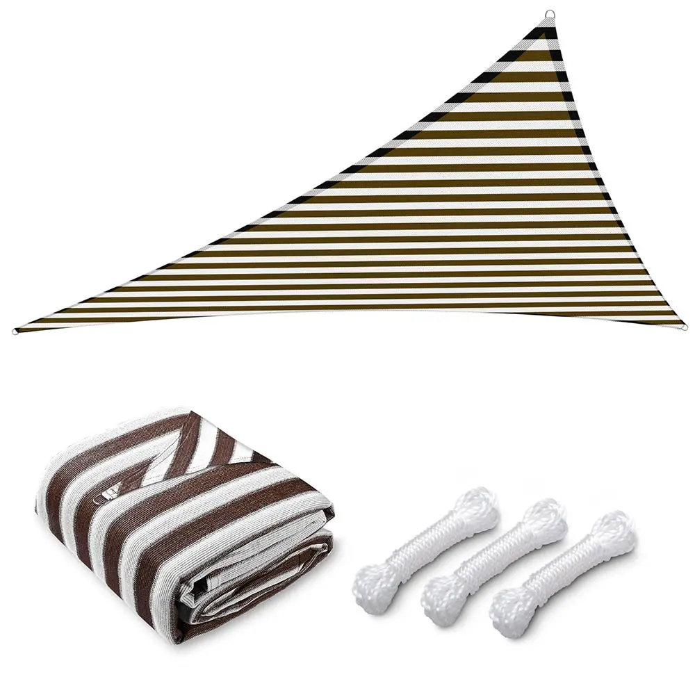 Yescom Patio Triangle Sun Sail Shade Canopy 16Ft Color Optional 2