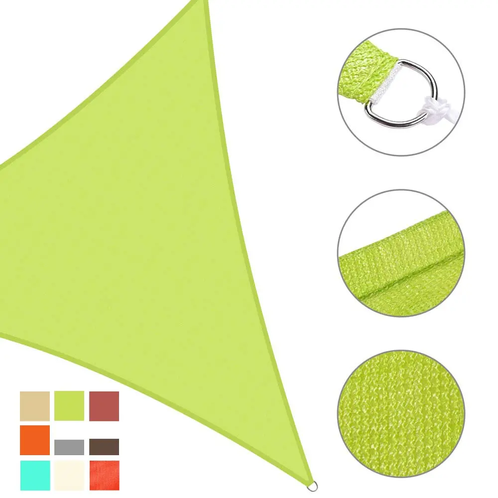 Yescom Patio Triangle Sun Sail Shade Canopy 20Ft 1