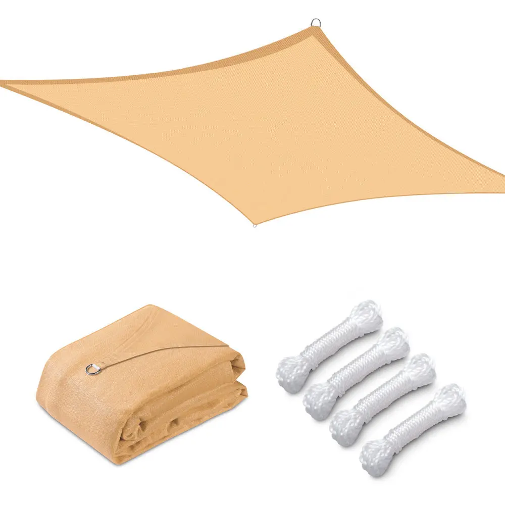 Yescom Patio Rectangle Sun Sail Shade Canopy 13Ftx10ft 5