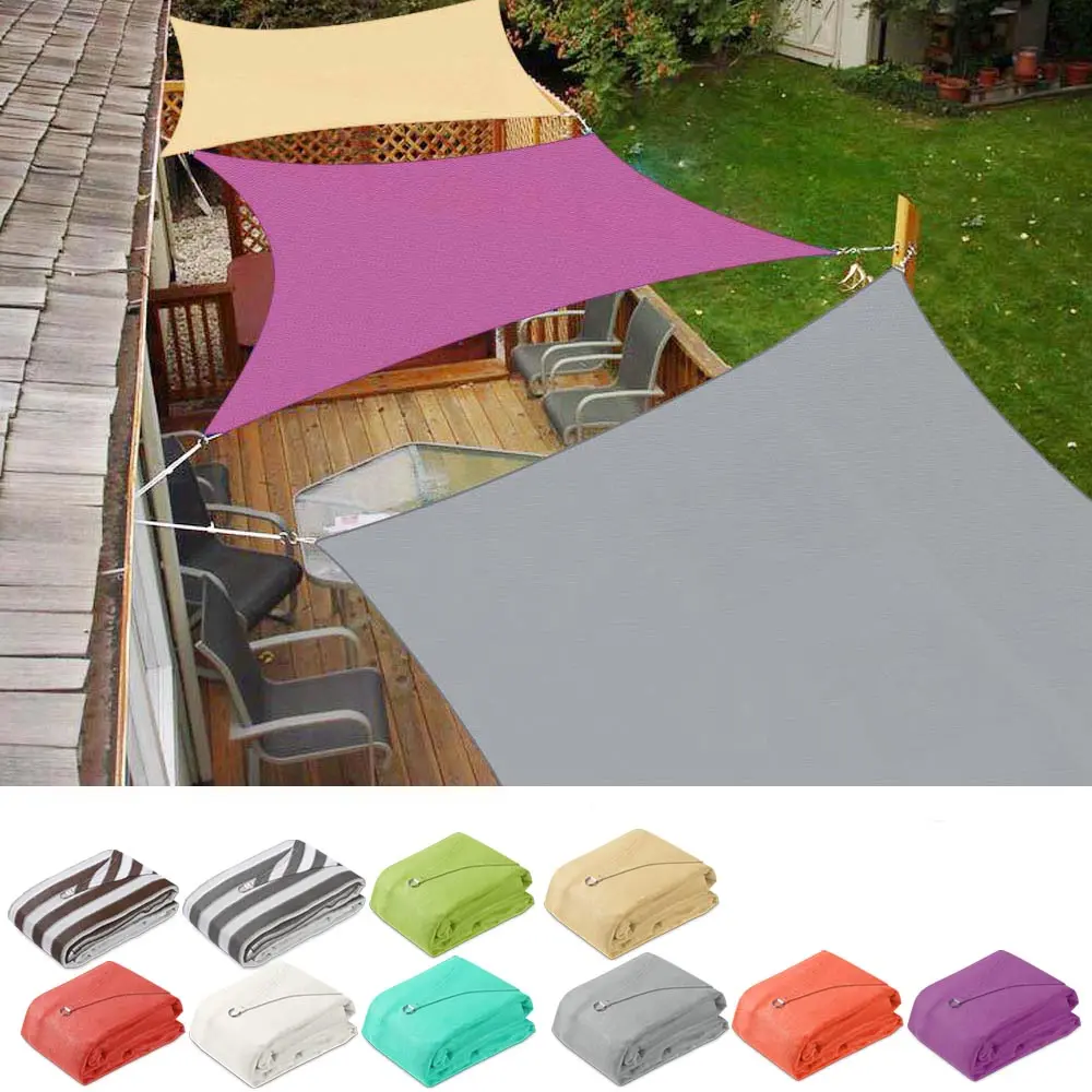 Yescom Patio Rectangle Sun Sail Shade Canopy 13Ftx10ft 2