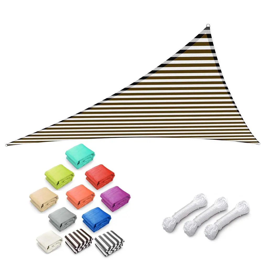 Yescom Patio Triangle Sun Sail Shade Canopy 28Ft 1