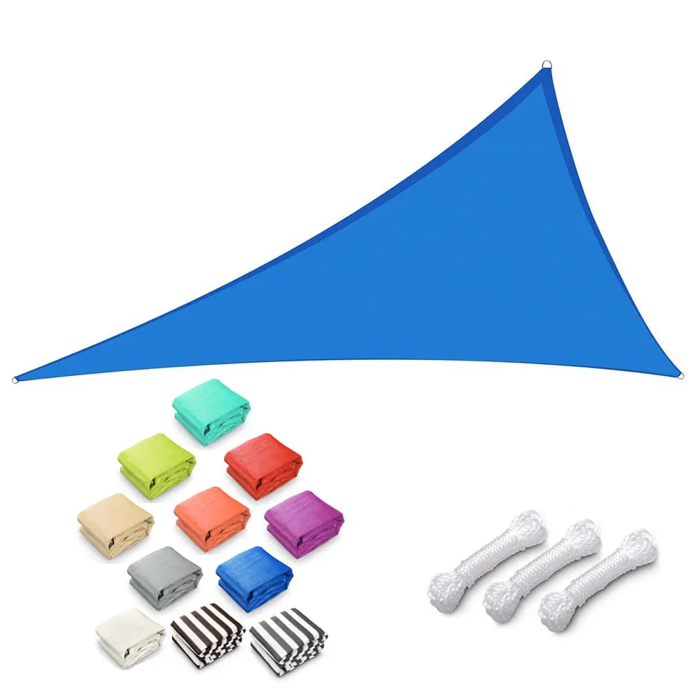 Yescom Patio Triangle Sun Sail Shade Canopy 25Ft 1
