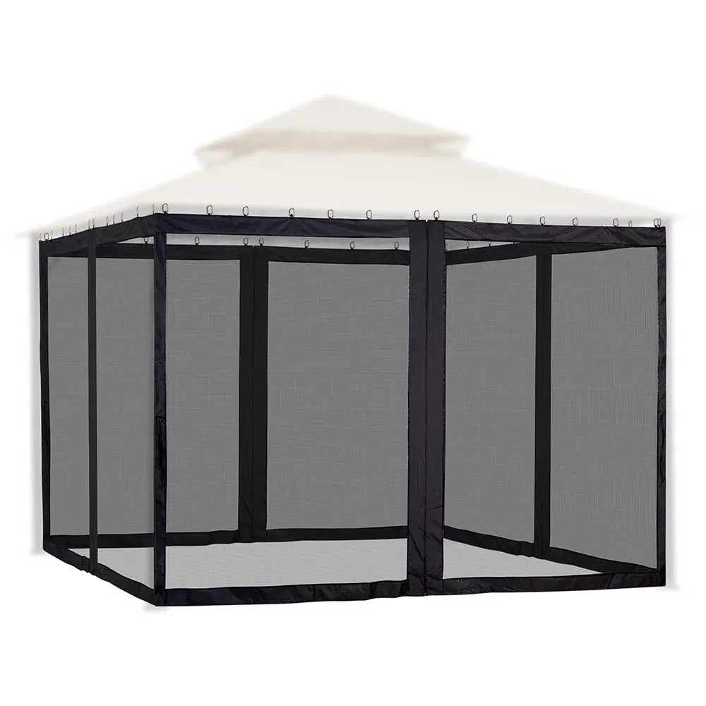 Yescom 41.2'R X 6.4'H Gazebo Mosquito Netting For 12'W X 10'D Gazebos 1