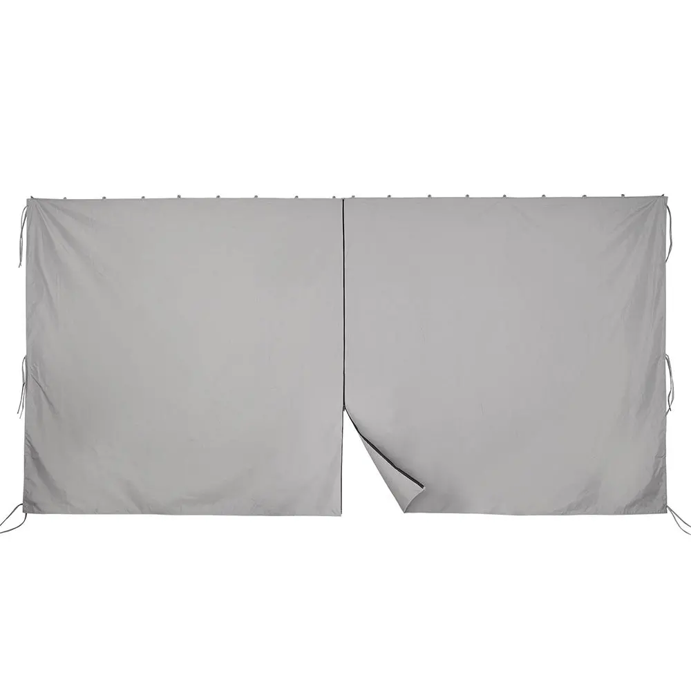 Yescom Gazebo Curtain 10X12ft Privacy Zip Side Cpai-84 1