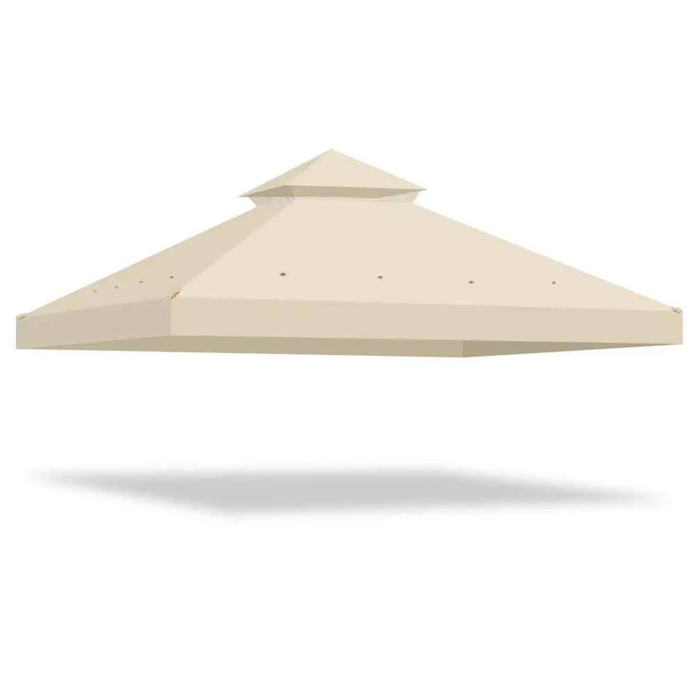 Yescom 10' X 10' Gazebo Canopy Replacement 2-Tier For Crescent 2