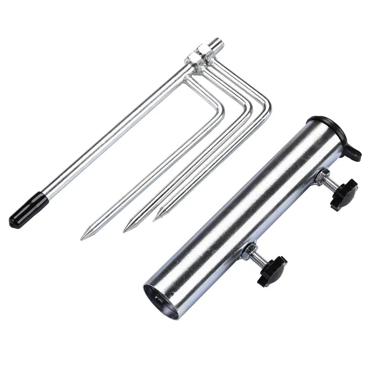Yescom Galvanized Steel Beach Umbrella Anchor For Poles D1 7/16" 2