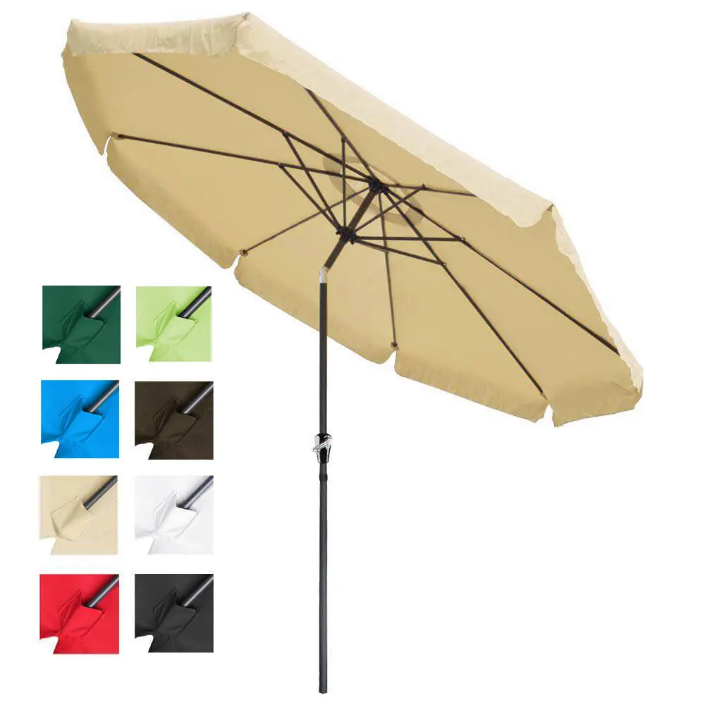 Yescom 10Ft Patio Outdoor Market Umbrella Tilt Multiple Colors 1