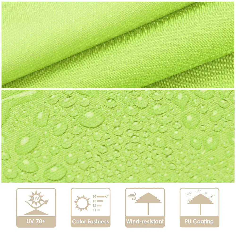 Yescom 10Ft Prelit Umbrella 3-Tiered Patio Umbrella With Lights 5