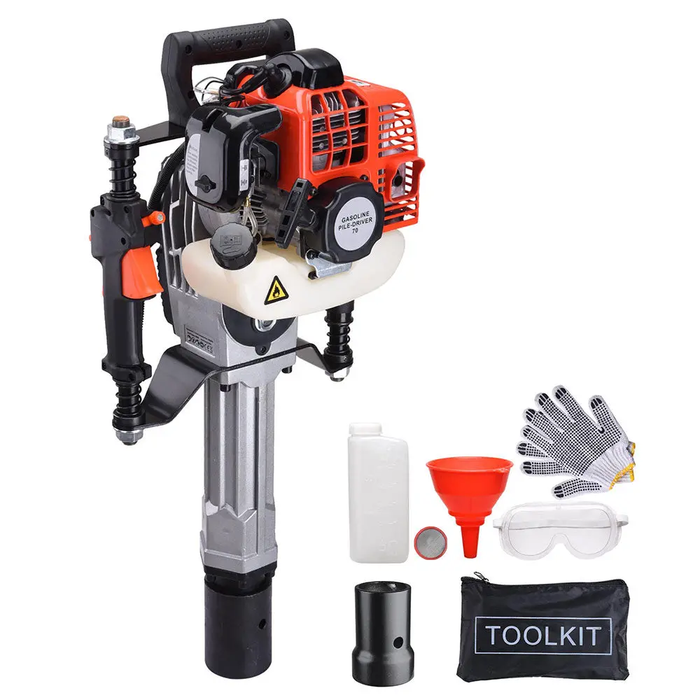 Yescom Gas Powered T Post Driver 1300W 52Cc 2-Stroke W/ Epa 1