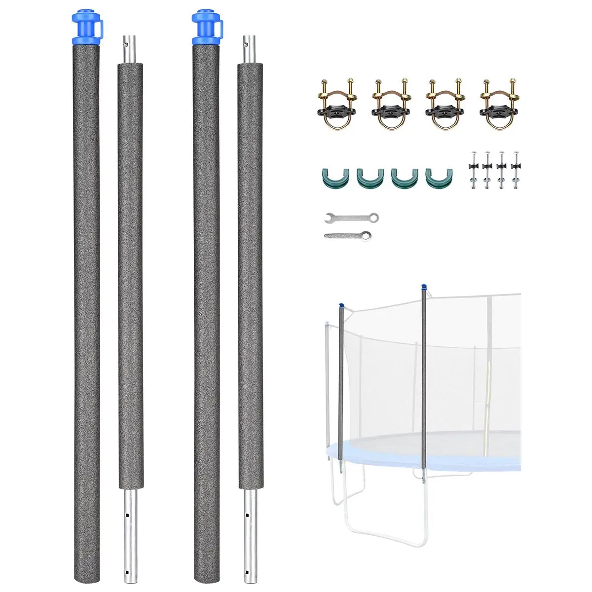 Yescom Trampoline Replacement Poles 1