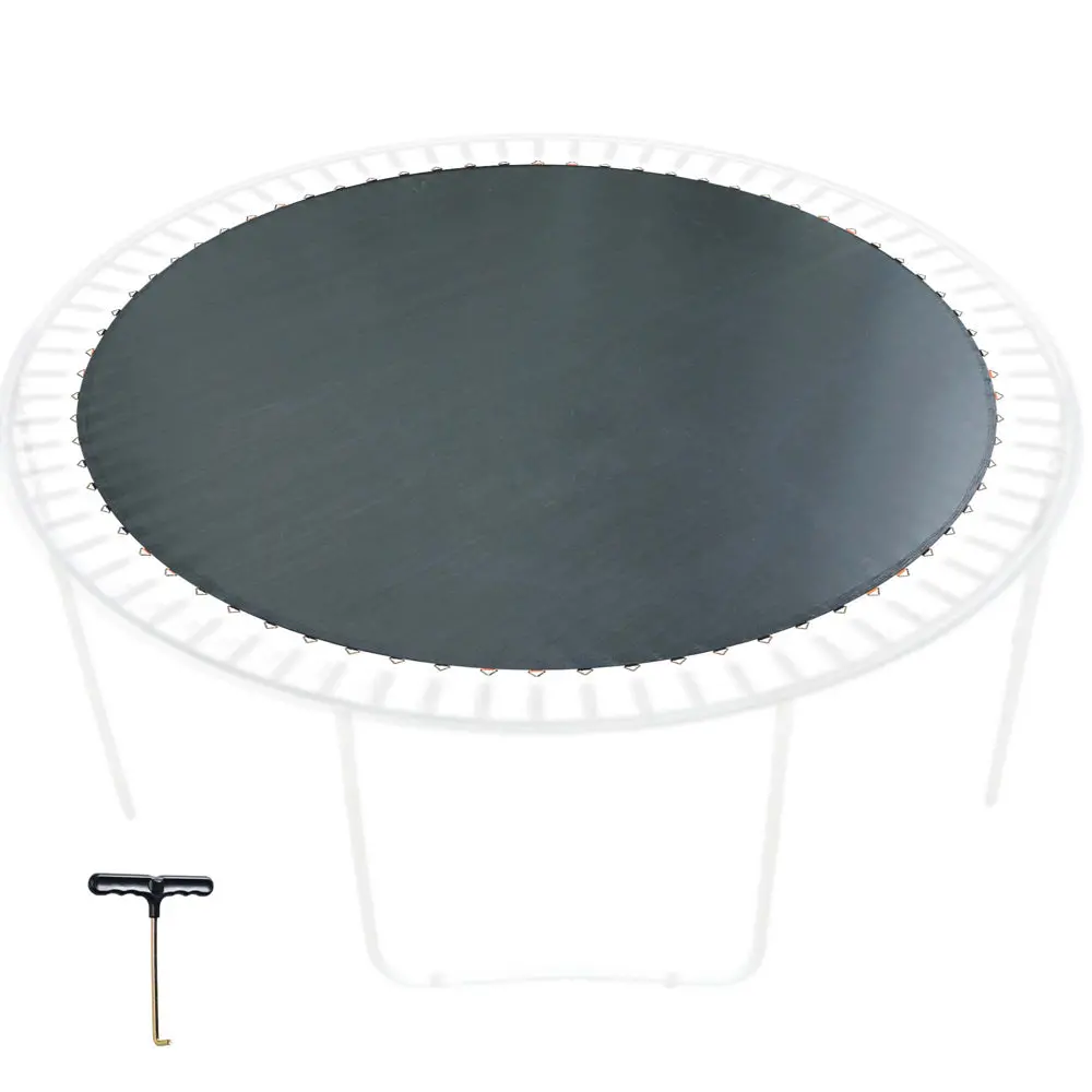 Yescom 14 Ft Trampoline Mat With Rings For Round Frame, 72 V-Rings 1