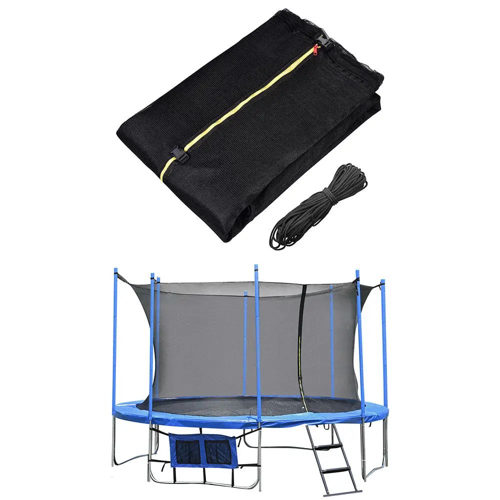 Yescom 15' Trampoline Net Enclosure Safety, 4 Arch/8 Poles 1