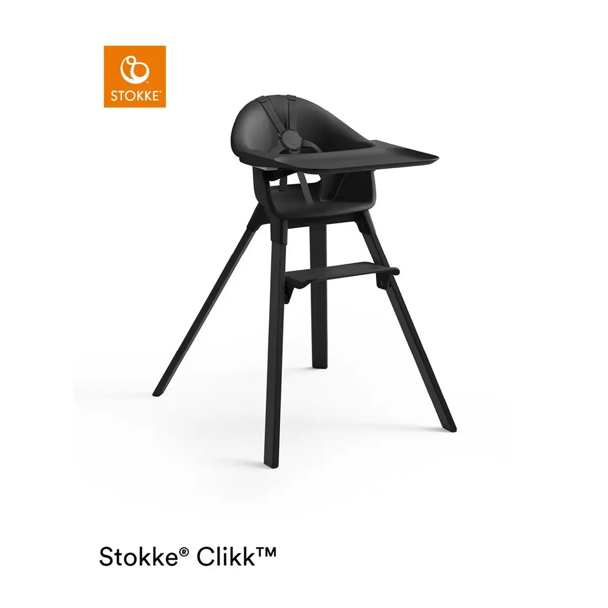 Silla Alta Clikk Stokke Midnight Black 1