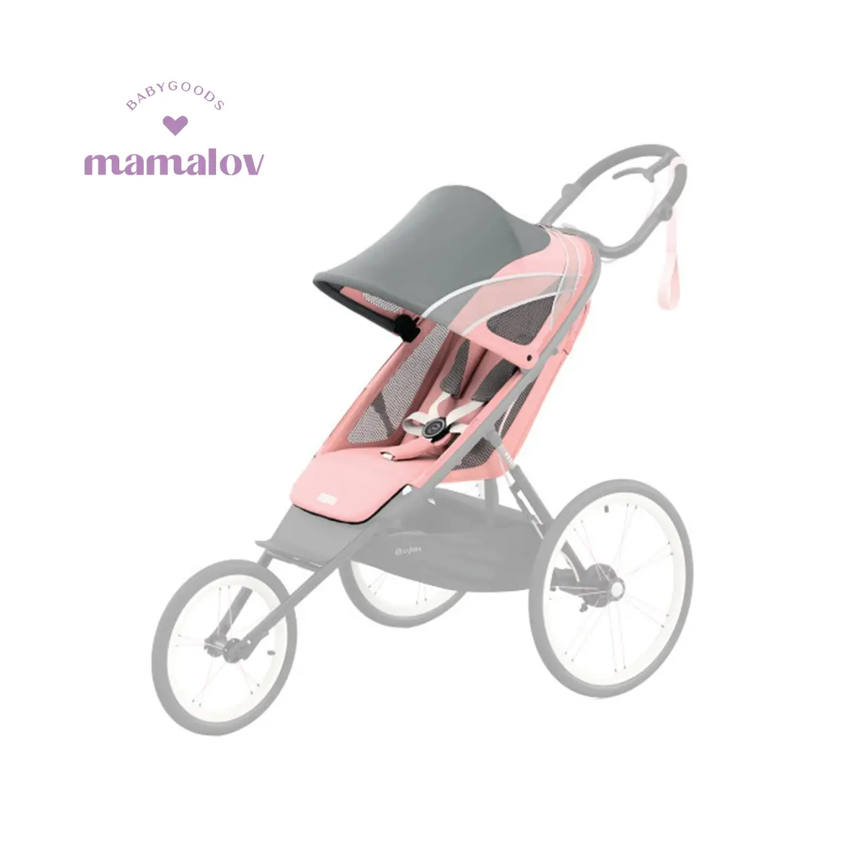 Asiento Para Carriola Jogging Avi Silver Pink 520004219 Cybex 1