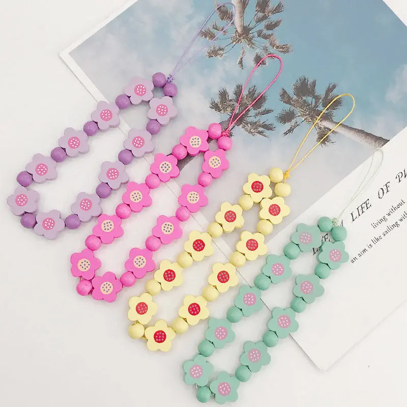 Cute & Fancy Flowers Phone Charm Multiple Colors Available 1