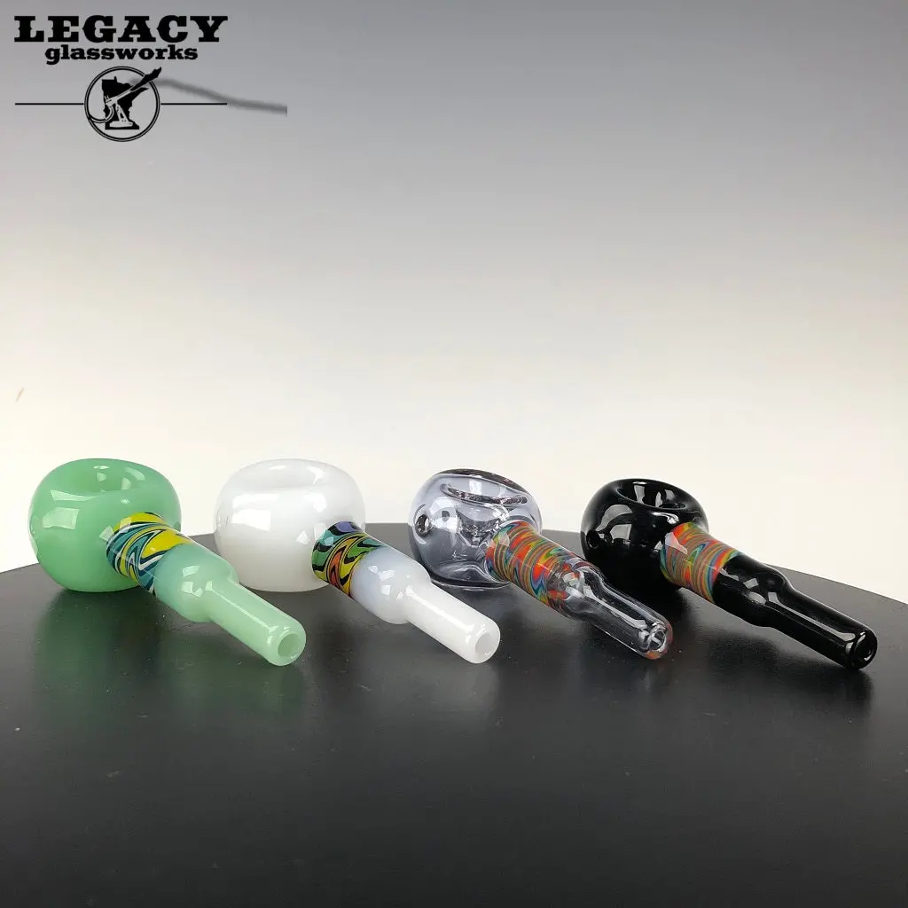 Ashmere Glass Wigwag Color Spoon 1