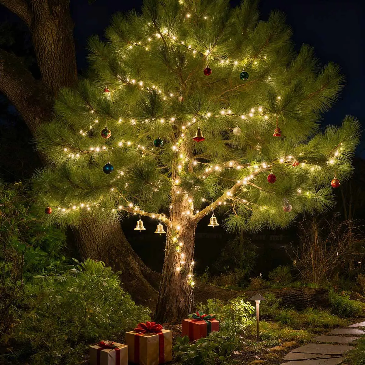 Yescom 110V Commercial String Lights Mini 5Mm Xmas Lights 200Ft - (4X)50Ft 1