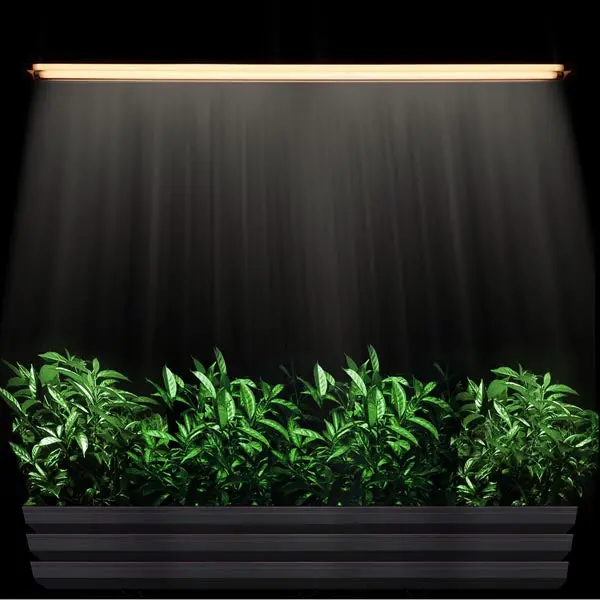 Yescom Fluorescent Light For Plants T5 Grow Light 4Ft 2-Tube 1