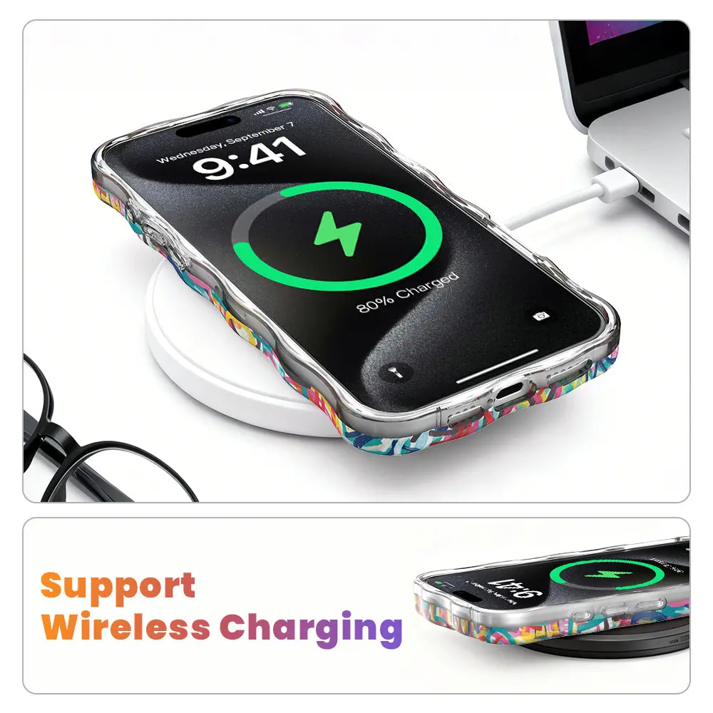 Love Riot Wavy Luxe Magsafe Case For Iphone 5