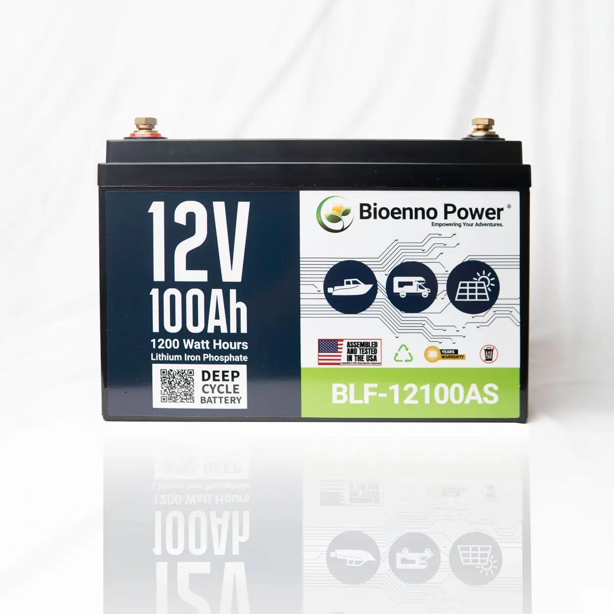 12V, 100Ah Lfp Battery (Abs, Blf-12100As) 1