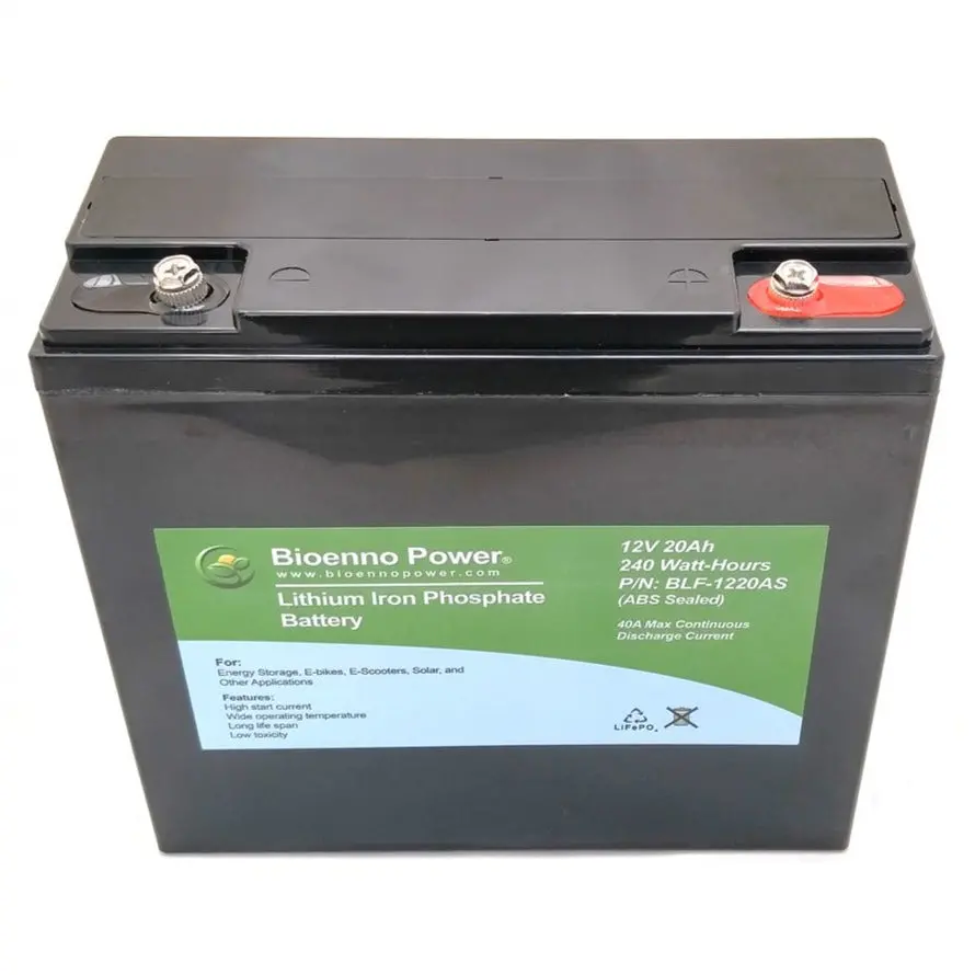 12V, 20Ah Lfp Battery (Abs, Blf-1220As) 1