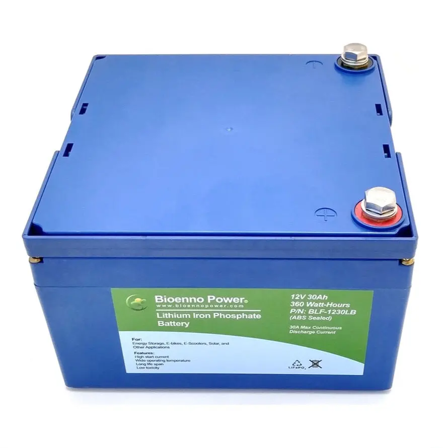 12V, 30Ah Lfp Battery (Abs, Blf-1230Lb) 1