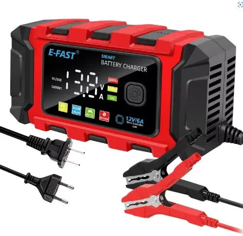 Bw 12V 6A Automatic Lifepo4 Battery Charger Smart Charger With Repair Trickle 1